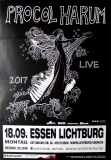 PROCOL HARUM - 2017 - Plakat - In Concert Tour - Poster - Essen