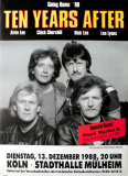 TEN YEARS AFTER - 1988 - Live In Concert - Going Home Tour - Poster - Kln