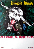 DIMPLE MINDS - 1996 - In Concert - Maximum Debilum Tour - Poster - B