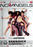 NO ANGELS - 2001 - In Concert - A-Teens - Daylights Tour - Poster - Hannover
