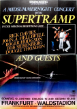 SUPERTRAMP - 1983 - In Concert - Famous last Words Tour - Poster - Frankfurt B