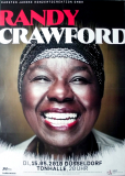 CRAWFORD, RANDY - 2018 - Plakat - In Concert Tour - Poster - Dsseldorf A