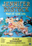 JENNIFER ROSTOCK - 2018 - In Concert - Best of Tour - Poster - Dsseldorf