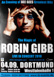 GIBB, ROBIN - BEE GEES - 2010 - Concert - The Magic of Tour - Poster - Dortmund