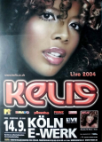 KELIS - 2004 - Plakat - In Concert - Tasty Tour - Poster - Kln