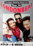 LONDONBEAT - 1991 - Plakat - If been thinking about You - Poster - Kln