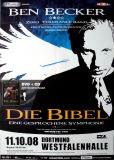 BECKER, BEN - 2008 - Plakat - In Concert - Die Biebel Tour - Poster - Dortmund