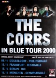 CORRS, THE - 2000 - Plakat - Live In Concert - In Blue Tour - Poster