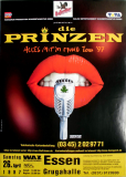 PRINZEN, DIE - 1997 - In Concert - Alles mit'm Mund Tour - Poster - Essen