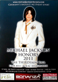 MICHAEL JACKSON HONORS - 2011 - In Concert - The Thirtain Call - Poster - Kln