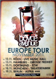 BOYCE AVENUE - 2011 - Plakat - In Concert - Europe Tour - Poster