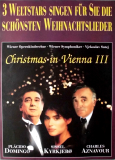 CHRISTMAS IN VIENNA III - Placido Domingo - Charles Aznavour - Poster