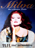MILVA - 1996 - Plakat - In Concert - Ihre schnsten Lieder Tour - Poster - Bonn