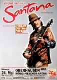 SANTANA - 2006 - Plakat - In Concert - All that I am Tour - Poster - Oberhausen