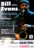 EVANS, BILL - 2013 - Plakat - In Concert - Soulgrass Tour - Poster - Kln