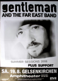 GENTLEMAN - 2006 - In Concert - Summer Sessions Tour - Poster - Gelsenkirchen