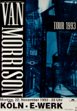 MORRISON, VAN - THEM - 1993 - Live In Concert Tour - Poster - Kln