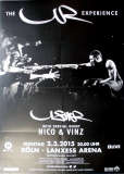 USHER - 2015 - Live In Concert - Ur Experience Tour - Poster - Kln - N19