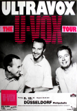 ULTRAVOX - 1986 - Plakat - In Concert - U-Vox Tour - Poster - Dsseldorf - B