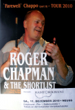CHAPMAN, ROGER - 2010 - Plakat - In Concert - Farwell Chappo Tour - Poster - Neuss