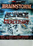 BRAINSTORM - 2005 - Plakat - In Concert - At Vance - Mercenary Tour - Poster