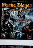 GRAVE DIGGER - 2009 - In Concert - Ballads of the Hangman Tour - Poster