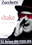 ZUCCHERO - 2002 - Plakat - In Concert - Shake Tour - Poster - Oberhausen
