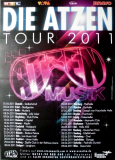 DIE ATZEN - 2011 - Plakat - In Concert - Atzen Tour - Poster