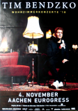BENDZKO, TIM - 2018 - Plakat - In Concert - Wohnzimmer... Tour - Poster - Aachen
