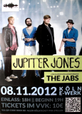 JUPITER JONES - 2012 - Plakat - In Concert Tour - Poster - Kln