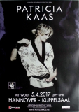 KAAS, PATRICIA - 2017 - Plakat - Live in Concert Tour - Poster - Hannover