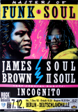 BROWN, JAMES -1992 - In Concert - Soul II Soul - Incognito - Poster Berlin