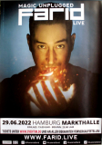 FARID - 2022 - Plakat - In Concert - Magic Unplugged Tour - Poster - Hamburg