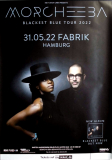MORCHEEBA - 2022 - Live In Concert - Blackest Blue Tour - Poster - Hamburg