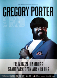 PORTER, GREGORY - 2020 - Plakat - In Concert Tour - Poster - Hamburg