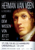 VAN VEEN, HERMAN - 2022 - Mit dem Wissen... Tour - Poster - Hamburg