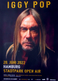 POP, IGGY - 2022 - Plakat - Live In Concert Tour - Poster - Hamburg