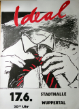 IDEAL - 1981 - Plakat - Live In Concert Tour - Poster - Wuppertal