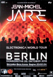 JARRE, JEAN-MICHEL - 2014 - In Concert - Electronica World Tour - Poster - Berlin