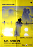 POST MALONE - 2019 - Plakat - In Concert - Euro Tour - Poster - Berlin