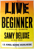 BEGINNER - 2018 - Samy Deluxe - Live in Concert Tour - Poster - Berlin