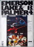 EMERSON LAKE & PALMER - 1973 - Plakat - In Concert Tour - Poster - Kln