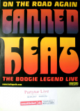 CANNED HEAT - 2017 - In Concert - On the Road again Tour - Poster - Neuss A