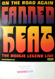 CANNED HEAT - 2017 - In Concert - On the Road again Tour - Poster - Neuss B