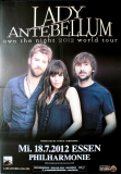 LADY ANTEBELLUM - 2012 - In Concert - Own the Night Tour - Poster - Essen