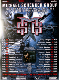 MICHAEL SCHENKER GROUP - 2006 - In Concert - Tales of Rock Tour - Poster B
