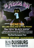 MUSICAL BOX - GENESIS - 2007 - Plakat - In Concert Tour - Poster - Duisburg