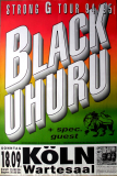 BLACK UHURU - 1994 - Plakat - In Concert -Strong G Tour - Poster - Kln