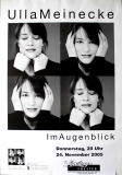MEINECKE, ULLA - 2005 - In Concert - Augenblick Tour - Poster - Dsseldorf