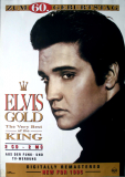 PRESLEY, ELVIS - 1995 - Promotion - Plakat - Gold - Poster